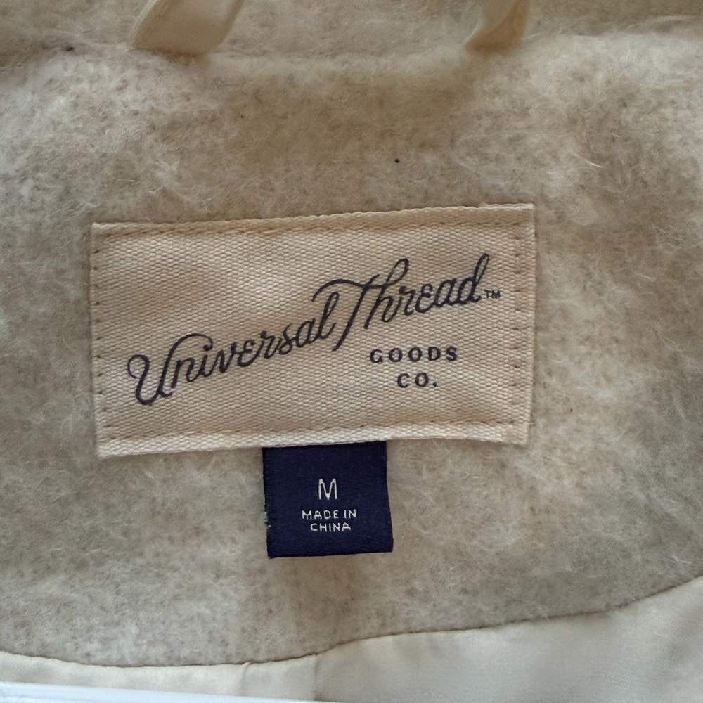 Universal Thread Ivory Teddy Shacket Jacket - Picture 3 of 3
